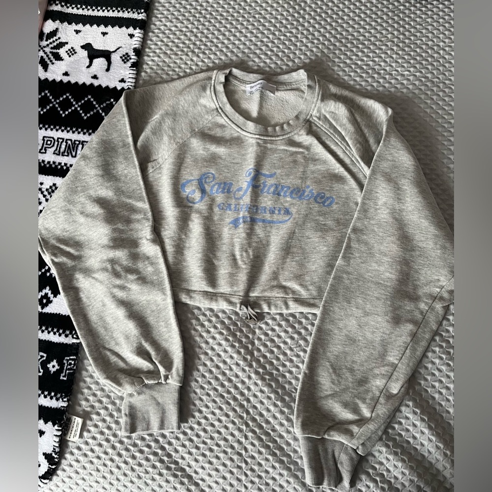 Crop Top Tee Long Sleeve